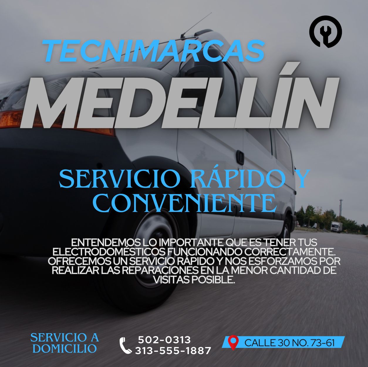 Servicio a domicilio reparación TV Medellín
