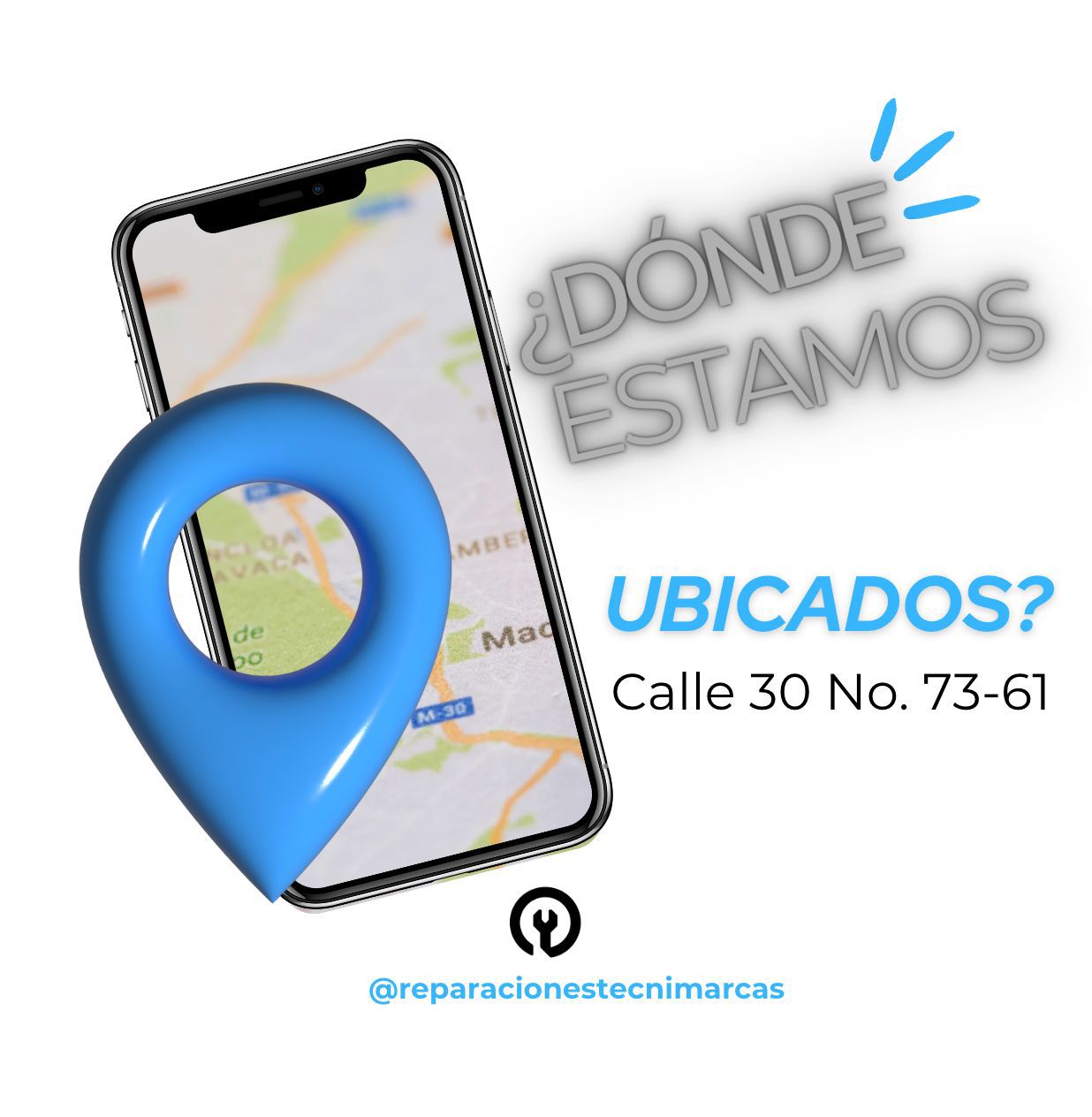 Ubicación Tecnimarcas Calle 30 No 73-61 Medellín